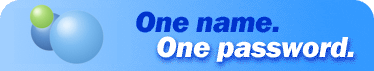 One name. One password.